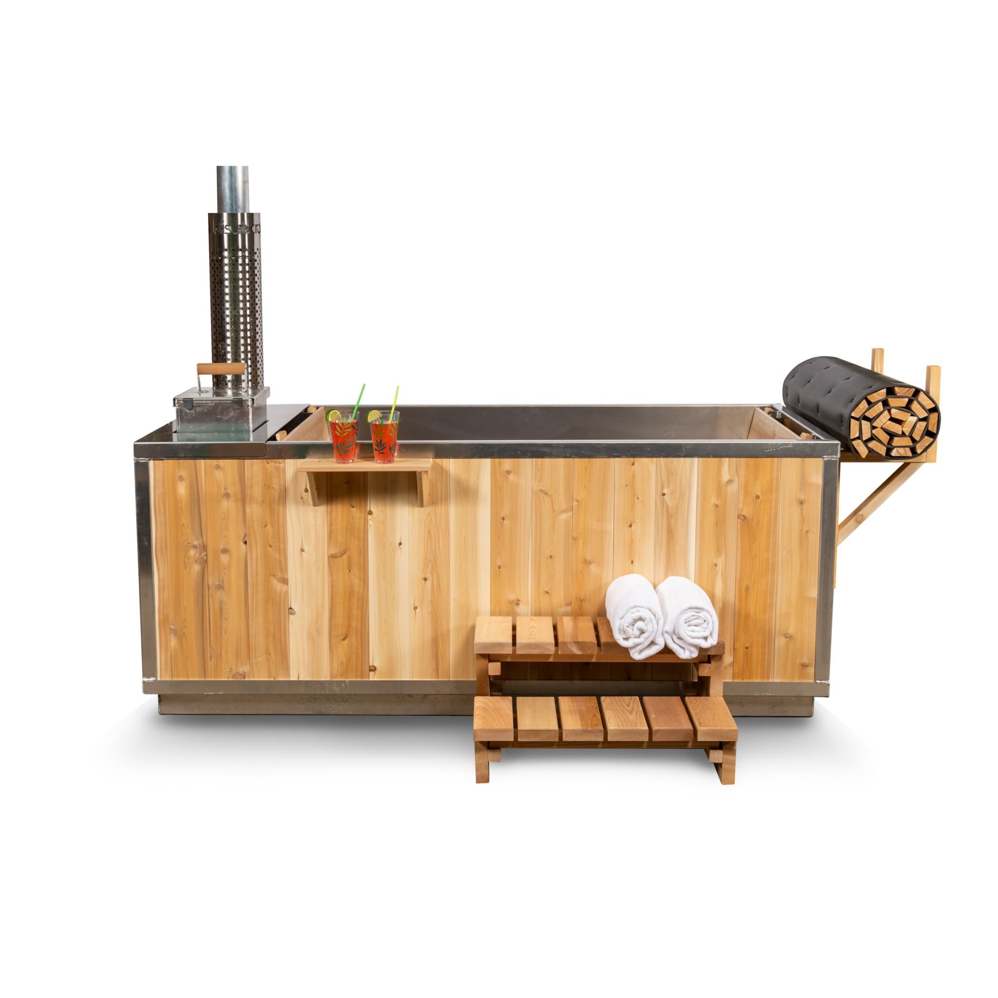 Canadian Timber The Starlight Wood Burning Hot Tub