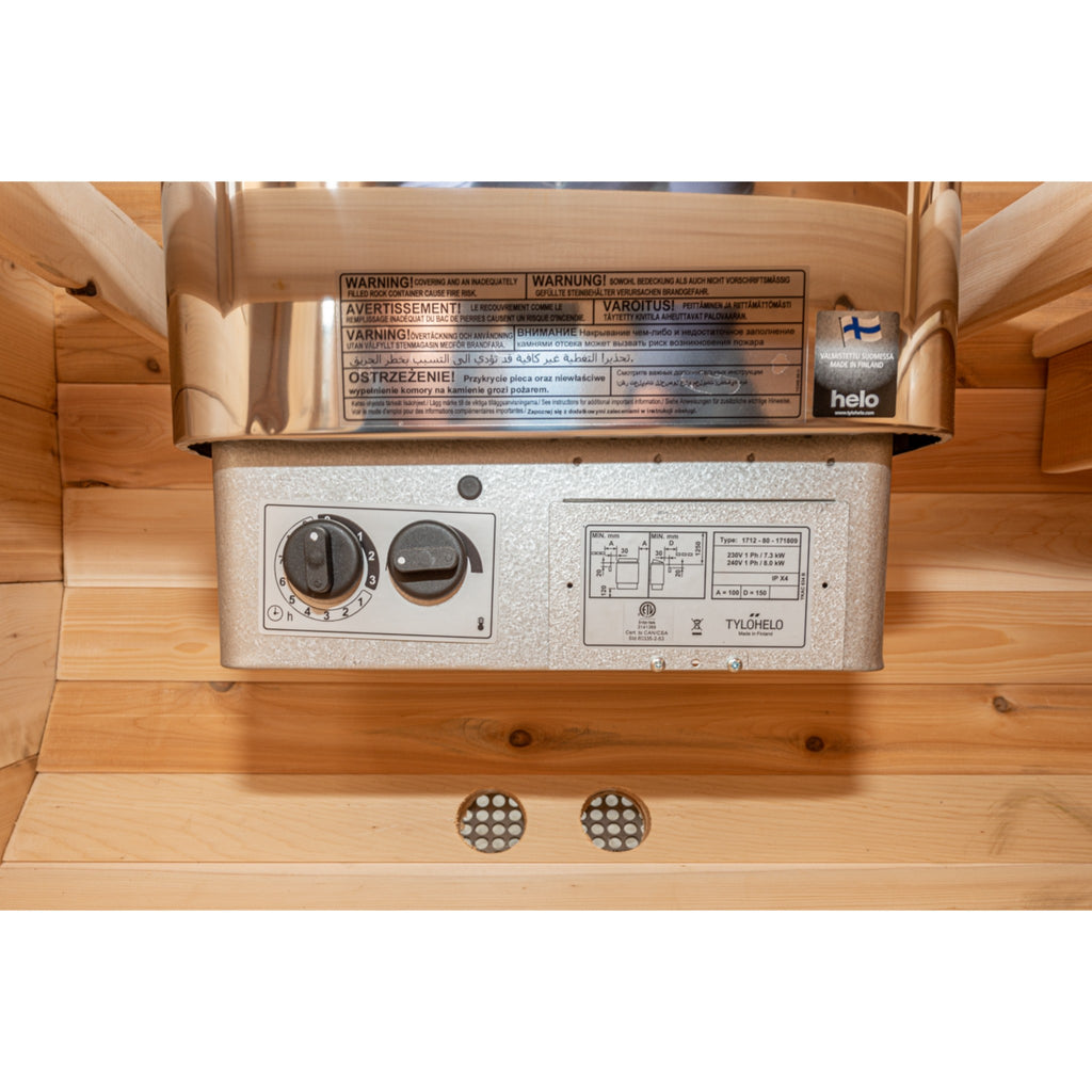 Canadian Timber Luna Sauna - Electric Heater