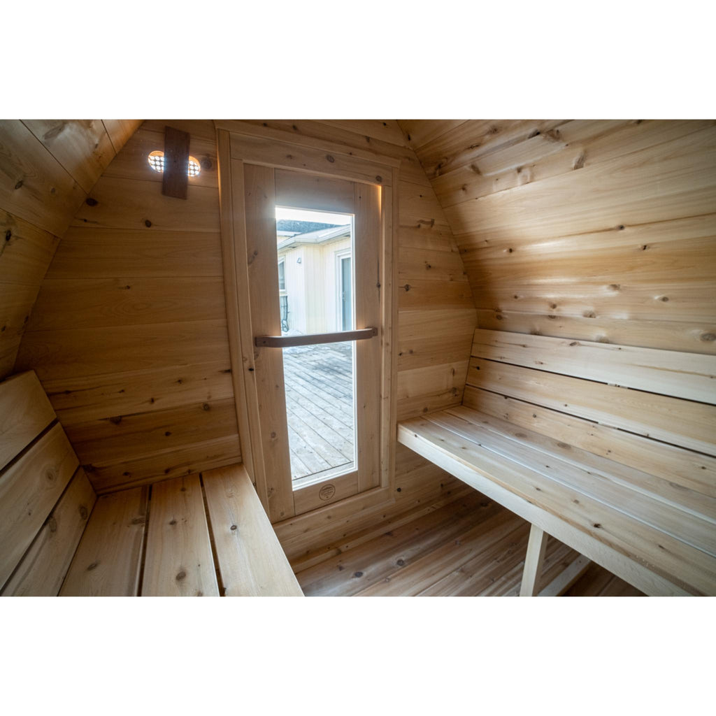 Canadian Timber MiniPOD Sauna - Wood Burning