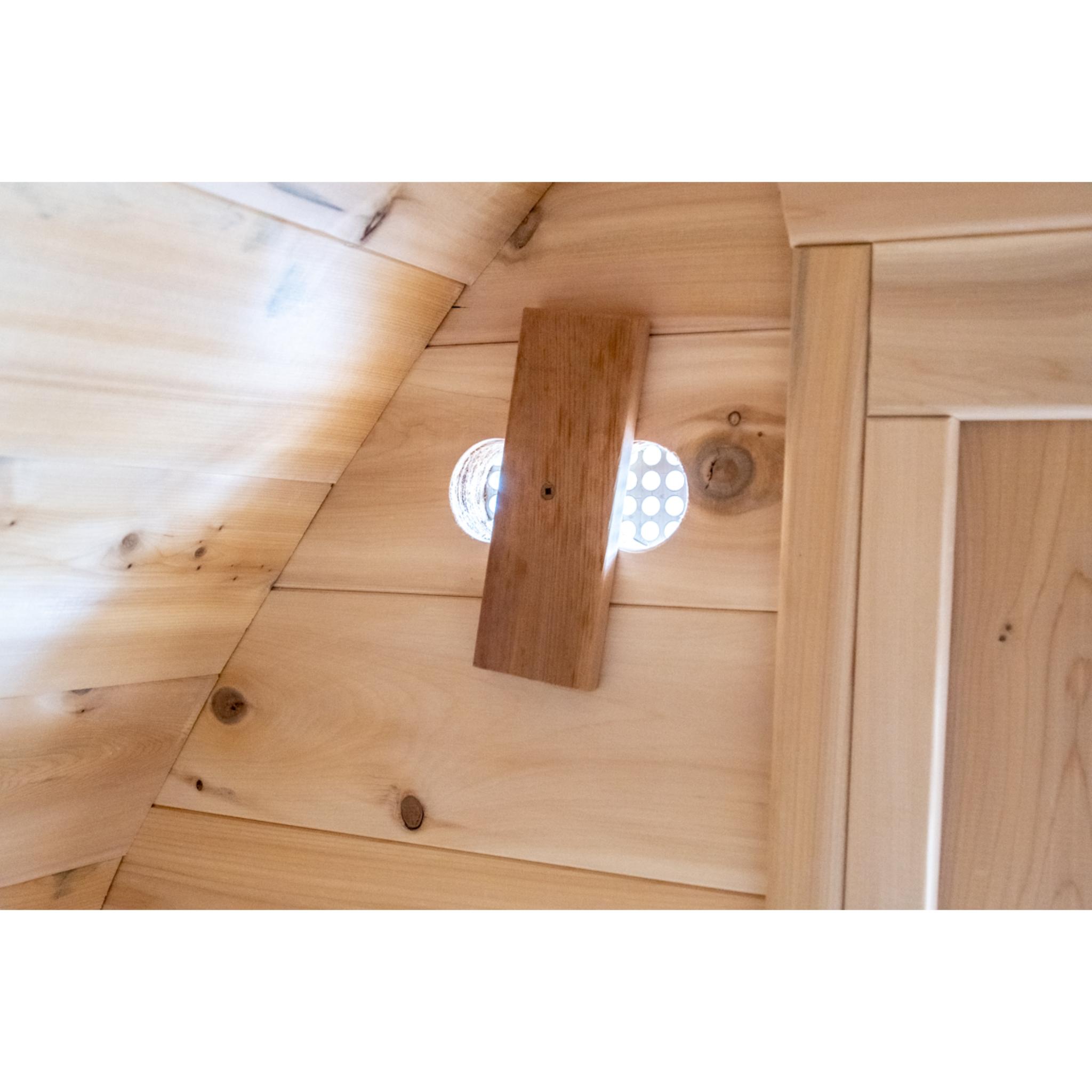 Canadian Timber MiniPOD Sauna - Wood Burning