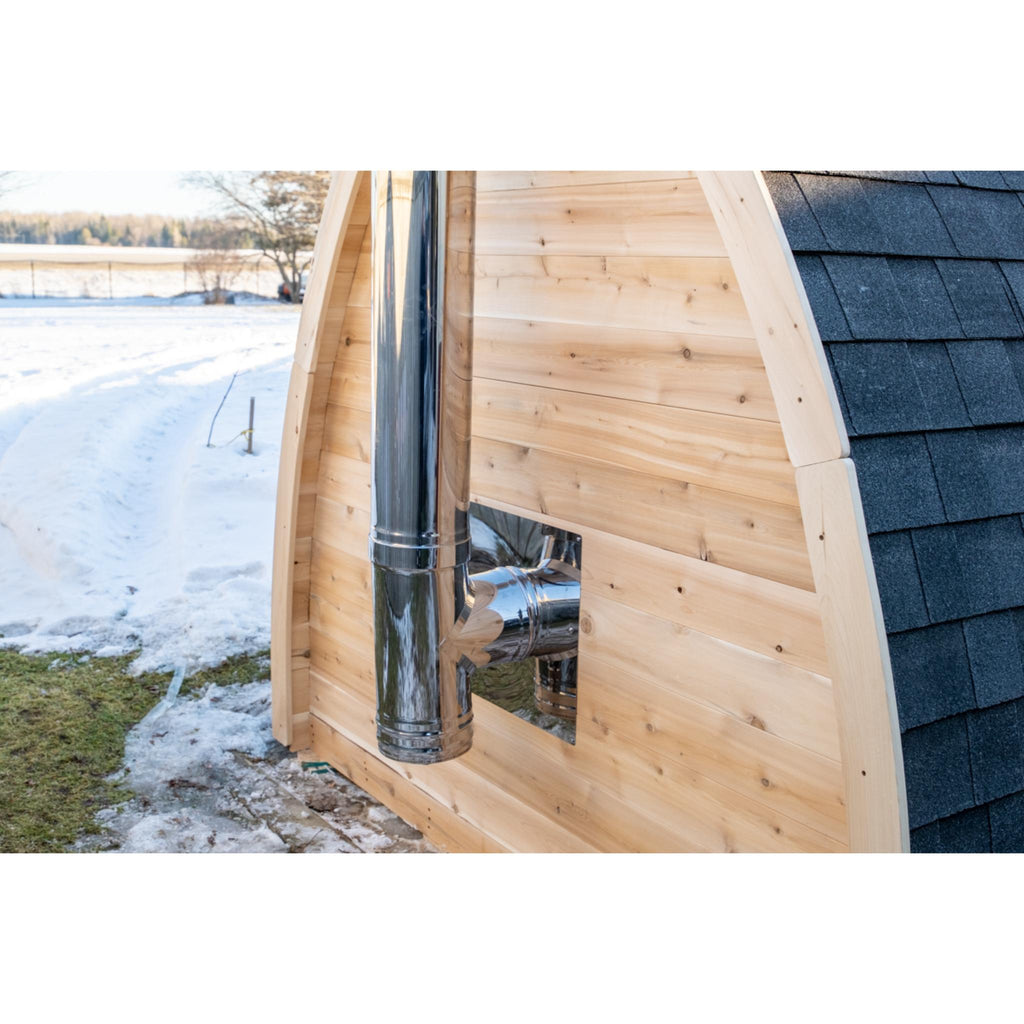 Canadian Timber MiniPOD Sauna - Wood Burning