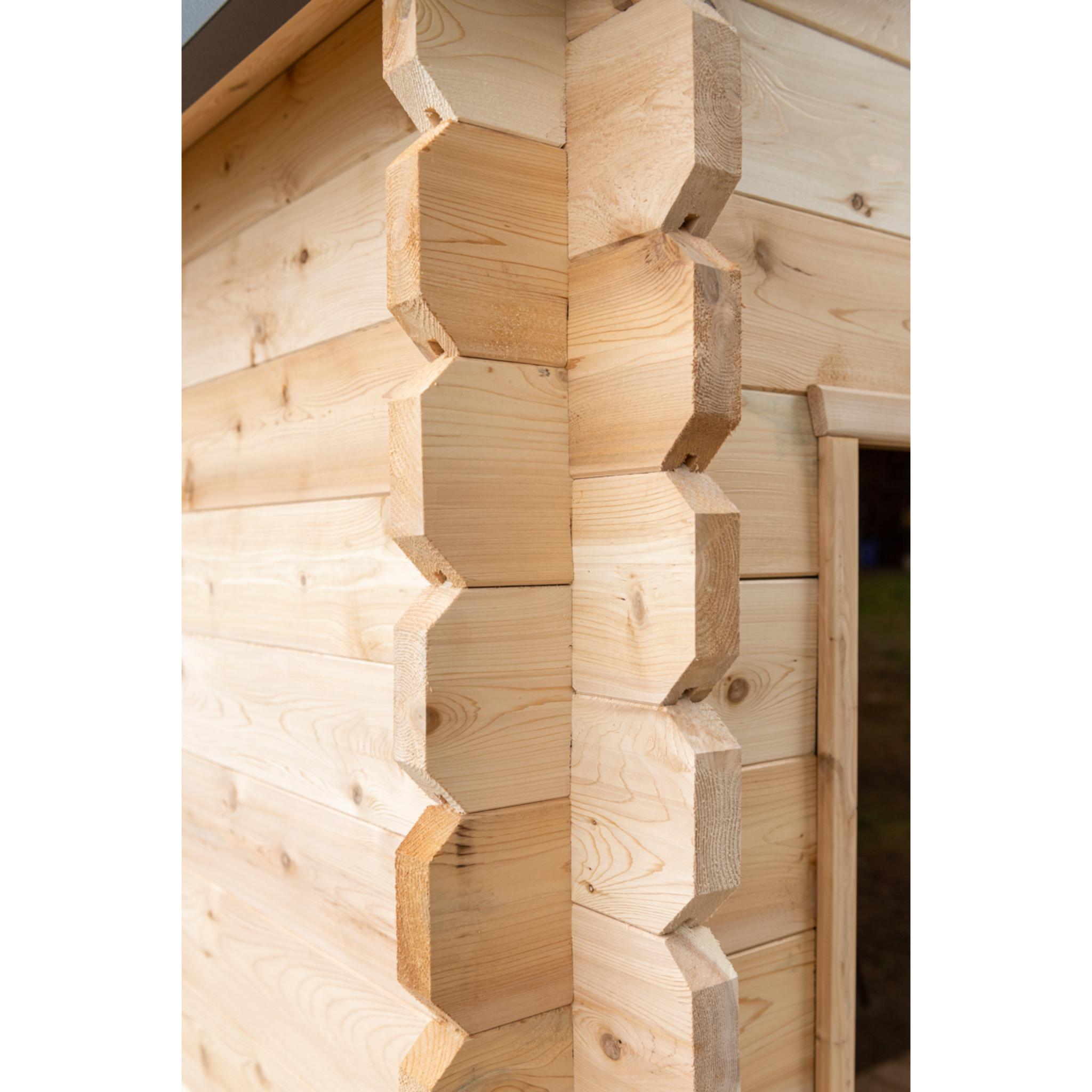 Canadian Timber Georgian Cabin Sauna - Electric Heater