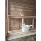 Canadian Timber Georgian Cabin Sauna - Electric Heater