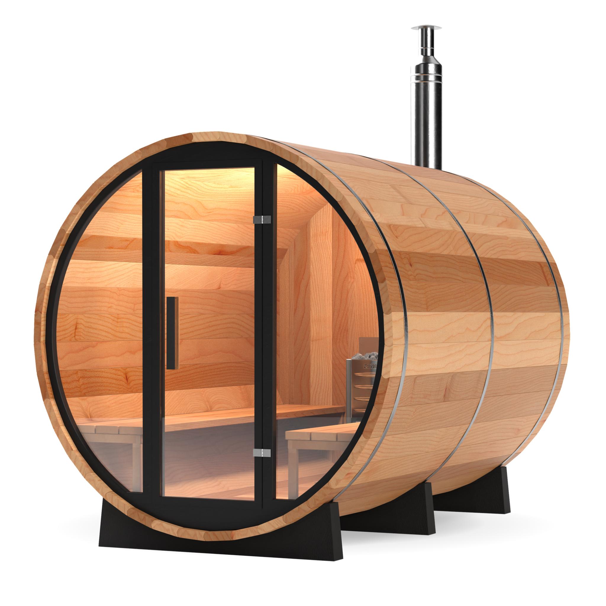 Calore Cedar Barrel XL Sauna