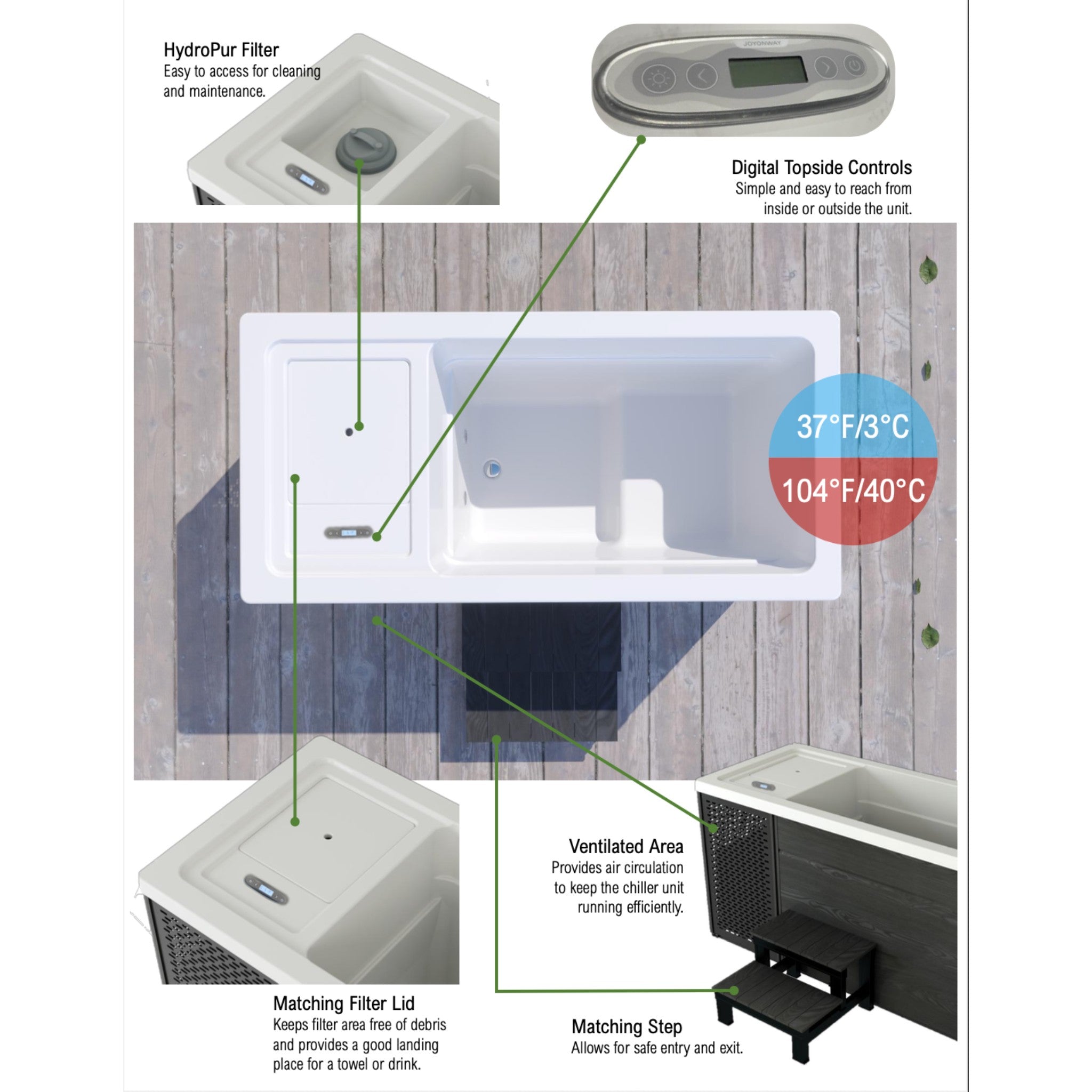 Viking Spa Chill Therapy Cold Plunge